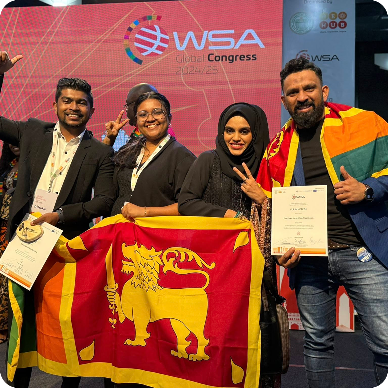 WSA Global Congress with Sri Lanka Team